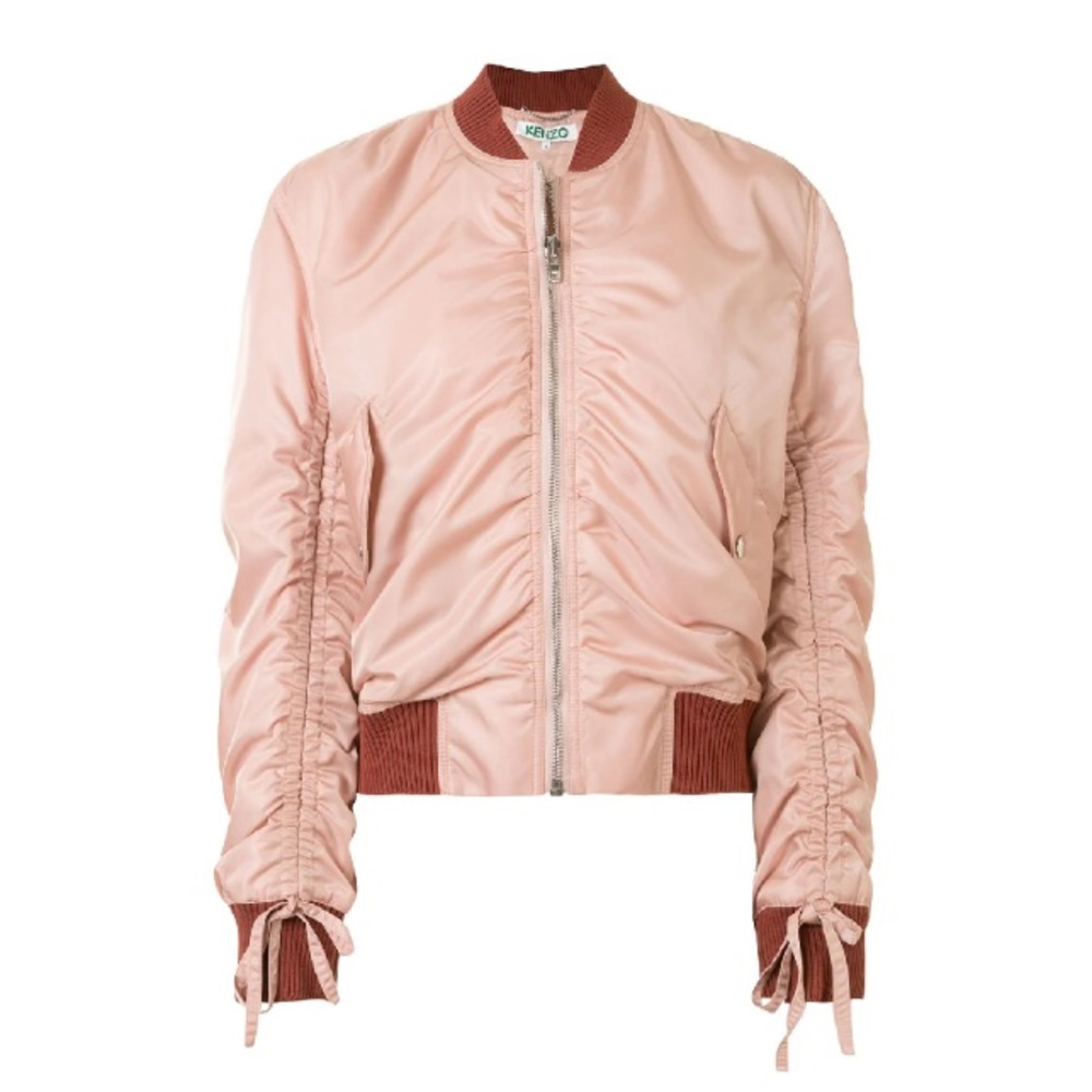 Kenzo Ruched Bomber Jacket